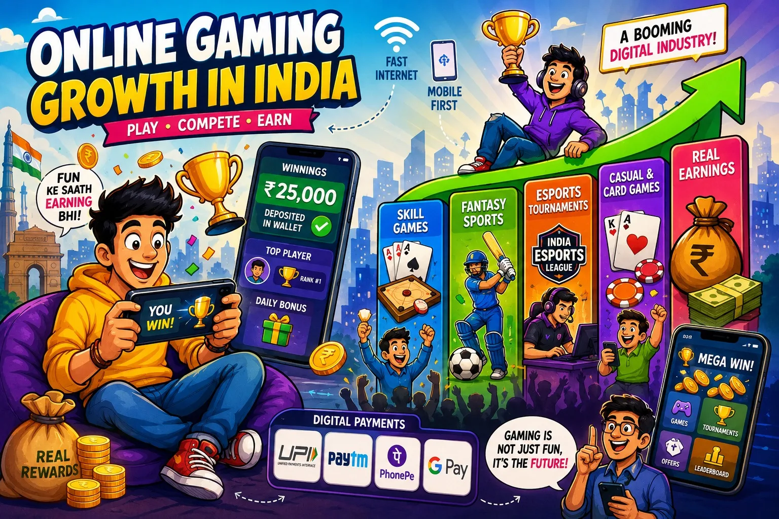 How Best Earn Money Games Are Changing Online Gaming in India